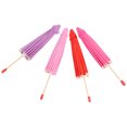 thumbnail image 2 of Miangastore Mini Umbrella Pink Bamboo 4Set 7.9In X 7.9In X 6.5In, 2 of 8