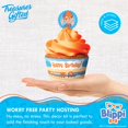 Blippi Party Cupcake Toppers & Blippi Vehicle Cupcake Wrappers