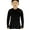 Black, variant on LANBAOSI Boys Compression Shirts Long Sleeve Sports Athletic Shirts Size 7