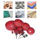 thumbnail image 1 of Cortador De Agujeros De Alta Resistencia, Kit De Sierra De Con Vibración Pequeña, Ahorro De Esfuerzo, Alta Resistencia Para Carpintería, 1 of 7