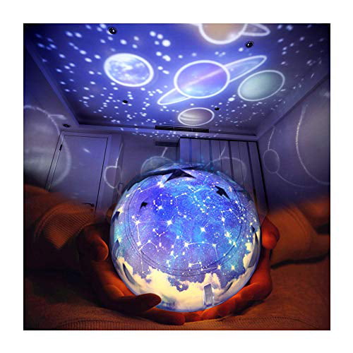7 Sets of Film Kids Night Light Projector Star Light Projector with USB Cable 