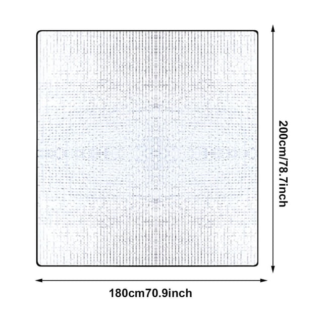 JJV Insulation Mat Made of Aluminium Foil Heat-Insulating Insulated Blanket Ultralight Double-Sided Aluminium Sleeping Mat Foldable Tent Mat Sleeping Mat