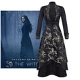 thumbnail image 2 of El más nuevo disfraz de bruja de carnaval de Halloween, disfraz de Yennefer, disfraz de superhéroe elegante, mago Yennefer, vestido sexy para mujer, traje de reina, 2 of 4
