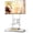 White, variant on ECOTINY Heavy-Duty Rolling TV Stand for 50-90 Inch TVs, Mobile TV Cart with Swivel & Tilt, Height Adjustable TV Stand on Wheels with Pegboard Storage, Max VESA 600x400mm, Holds Up to 198 lbs, Black