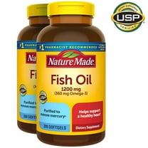 2 PACK | Nature Made Fish Oil 1200 mg., 400 Softgels