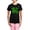 With Pink Camo Pant, variant on CafePress - Lucky 4 Leaf Clover Women's Dark Pajamas - Women's Short Sleeve Print T-Shirt and Pants Dark Cotton Pajama Set