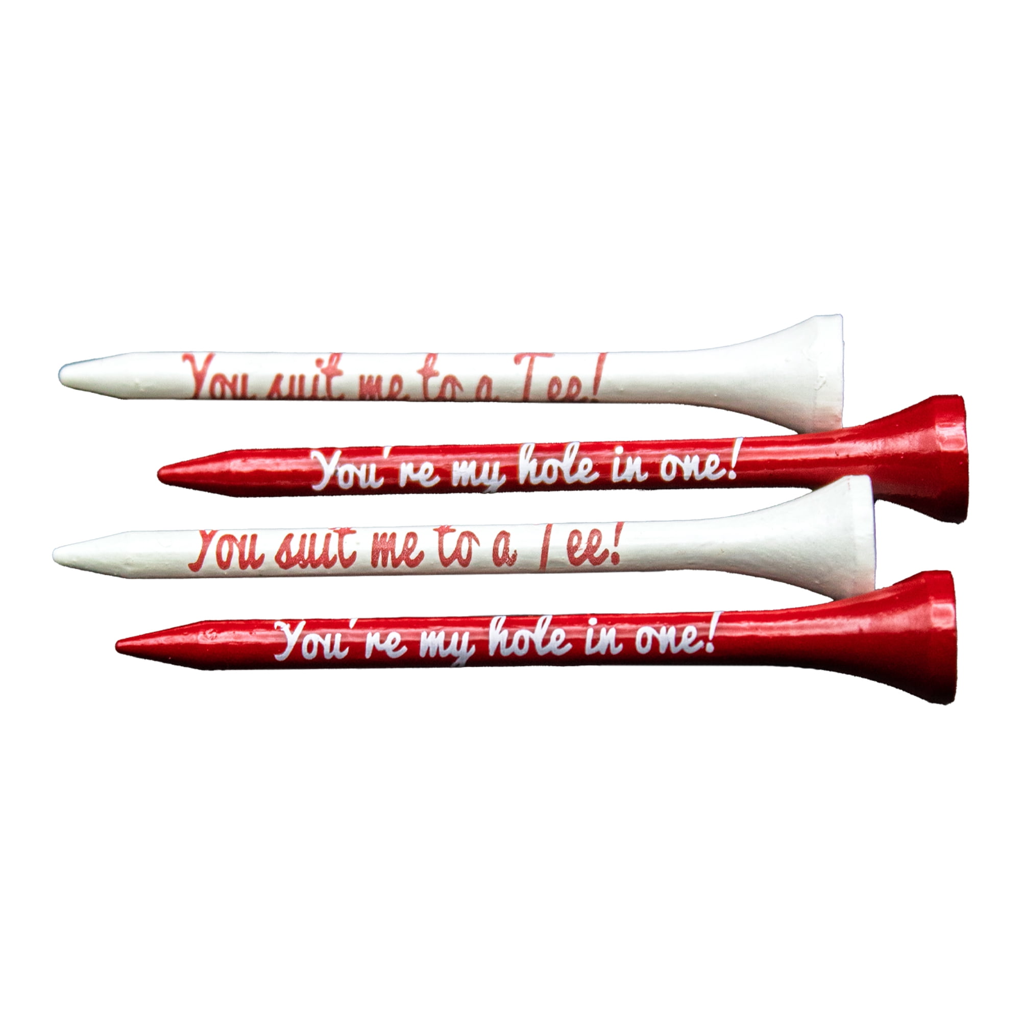 Valentines Day Smitten 3 ball 20 Tee Tin Set by GBM GOLF