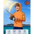 thumbnail image 3 of Sudadera con capucha Rash Guard DRONIRING para niños con protección UV UPF 50+, 3 of 6