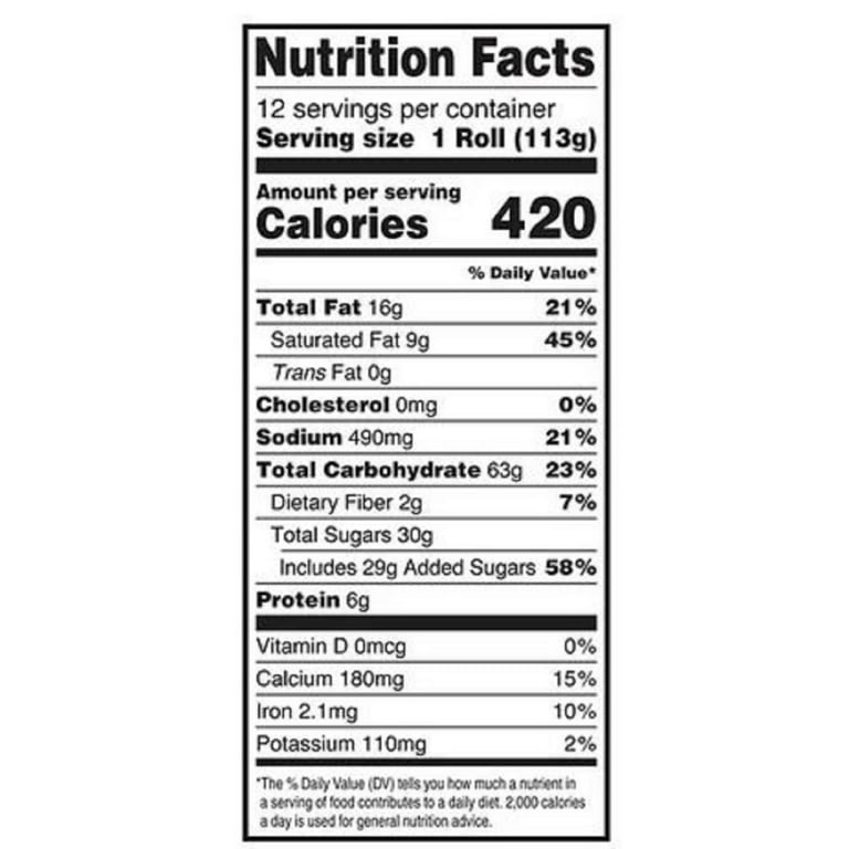Cloverhill Bakery, Big Texas Cinnamon Roll, 4 oz., 12 pk., Pack of