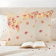thumbnail image 3 of Fall Outdoor Waterproof Pillow Covers, Thanksgiving Maple Leaf Orange Red Botanical Ombre Decorative Square Throw Pillowcase Sofa Cushion Sham for Patio/Couch/Chair, 18"x18" 2 Pack, 3 of 8