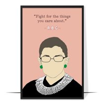 LOLUIS Inspirational Quotes Wall Art, Empowered Women Art Print Decor Gifts for Home Office Classroom, Feminist Poster (DES 1, Unframed 11"x17")