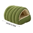 thumbnail image 3 of Soft Warm Pet Sleeping Bag, Washable Fluffy Cat Bed and Small Dog Bed with Snap Closure, Cozy Hideaway for Indoor Pets, 3 of 6