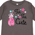 thumbnail image 4 of Inktastic Tu Tu Cute Ballet Dancing Shoes Boys or Girls Long Sleeve Toddler T-Shirt, 4 of 5