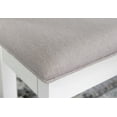 thumbnail image 3 of Lander Storage Bench, Grey, 3 of 9