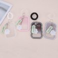 thumbnail image 5 of Unique Bargains 1 Pc ID Badge Holder Elastic Cord Keychain Card Holder Black, 5 of 5