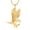 Golden, variant on Eagle Urn Pendant Memory Necklace Cremation Jewelry for Ashes Keepsake Memorial Jewelry