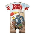 thumbnail image 5 of Tom And Jerry Baby Boy Girl Short Sleeve Rompers Bodysuit One Piece Jumpsuit Summer Outfit, 5 of 8