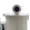 thumbnail image 2 of PreAsion 50kg Hopper Type Plastic Dryer Hot Air Drying Machine Capacity 110lb/50kg Resin Granules Feeder Drying Equipment 220V 4500W, 2 of 11