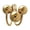 Gold, variant on Geemin Trendy Celestials Designs Finger Rings Flexible Sizing Copper Jewelry Accessory