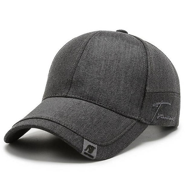 High Quality Solid Baseball Caps For Men Outdoor Cotton Cap Bone