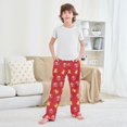 thumbnail image 6 of White Gift Yellow Bell Pattern Pajama Pants Soft Lightweight Lounge Pants Bottoms Sleep Pants Warm Comfy, 6 of 9