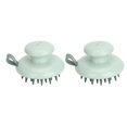 thumbnail image 2 of Shampoo Brush, Scalp Massager Shampoo Brush Manual 2pcs  For Bathing For Showering, 2 of 8