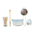 thumbnail image 3 of Juego de 5 piezas para ceremonia de matcha, batidor de matcha, matcha chawan con boquilla y té Azul, 3 of 9