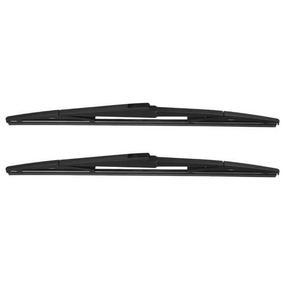 Unique Bargains 1 Pair 16" 16" Car Rear Windshield Wiper Blade Fit for lexus RX350 350L 450h 450hL 2009-2019 Black