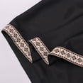 thumbnail image 6 of UTSJKR Men Medieval Single‑Shoulder Cape Cloak, Embroidered Trim Lace‑Up Cape for Gothic Cosplay, Renaissance Gathering and Themed Party Costume Wear Black, 6 of 7