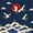 Japanese 03, variant on Manfei Ink Blossom Twin Comforter Sets for Teens, Moon Mountain Bedding Set, Black Red White, Black Reversible 2-Piece, 1 Comforter and 1 Pillowcase