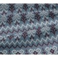 thumbnail image 5 of oneOone Viscose Jersey Fabric Chevron & Swirl Ikat Decor Fabric Printed BTY 60 Inch Wide, 5 of 5