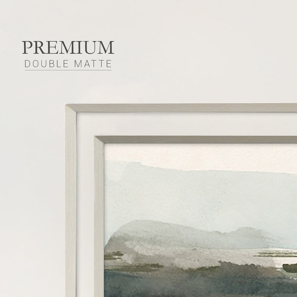 Turquoise Marsh IPremium Framed Print