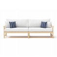 thumbnail image 3 of RST Brands Kooper 2 Piece Wood & Fabric 96" Outdoor Sofa - Centered Ink/White, 3 of 7