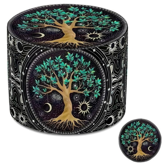 2.5inch Grinder, Boho Tree of Life Grinder, Green