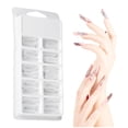thumbnail image 1 of 100pcs Nails U?as Postizas, U?as Postizas de Gel Art Tips Sets Funda Completa U?as Postizas, Herramienta de manicura de bricolaje de extensión de u?as,10 tama?os U?as postizas transparentes con Caja p Khall Tendencias, 1 of 6