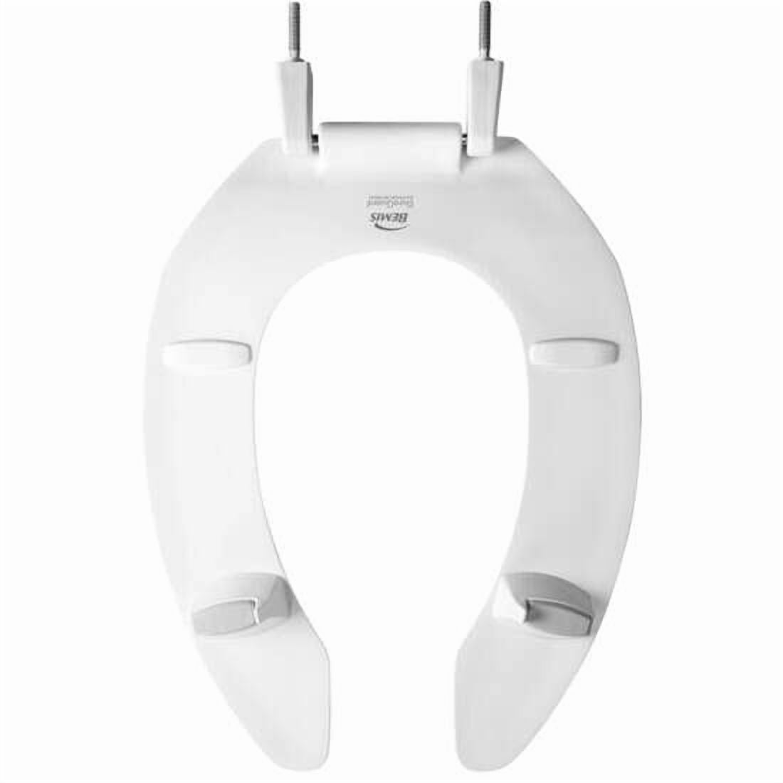 Toilet Seat Without Cover, Lift-Off, Elongated, White 2L2155T-000