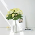 thumbnail image 6 of Hmgxay Faux Hydrangea Arrangement, Lifelike Chrysanthemum Bouquet, Artificial Floral Centerpiece, Silk Flower Decoration for Home and Wedding(Yellow), 6 of 6