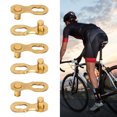 thumbnail image 4 of Bike Msising Chain Link, Bike Chain Connector Link  Edge 9 Speed Gold  For Road Bike, 4 of 8