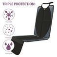 thumbnail image 3 of Amar Car Seat Protector for Child, Baby, Pets -1 Pack car seat Cover with Thick Padding- Waterproof Universal Size with Mesh Pockets (Black), 3 of 9