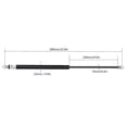 thumbnail image 3 of 2Pcs 580mm Gas Spring Heavy Machinery Hydraulic Support Rod Pneumatic Shock Struts Stroke 240mm700N, 3 of 4