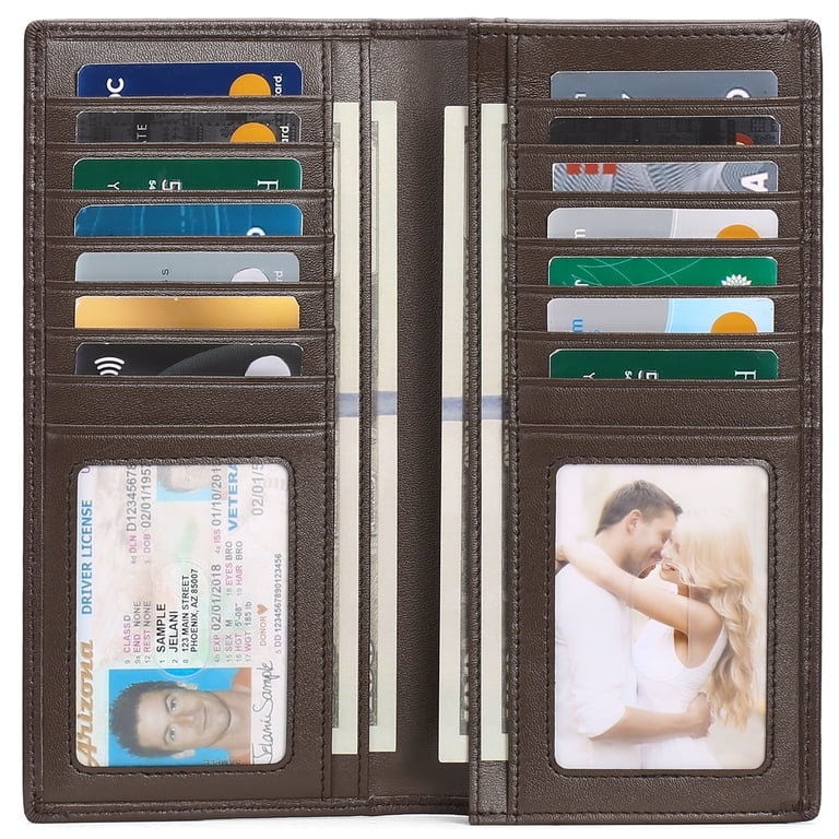 Falan Mule Men's Bifold Wallet, RFID Blocking Leather photo 6
