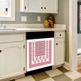 thumbnail image 3 of Palestinian embroidery Dishwasher Magnet Cover Decorative Sticker for Home Cabinet Kitchen 23" x26", 3 of 5