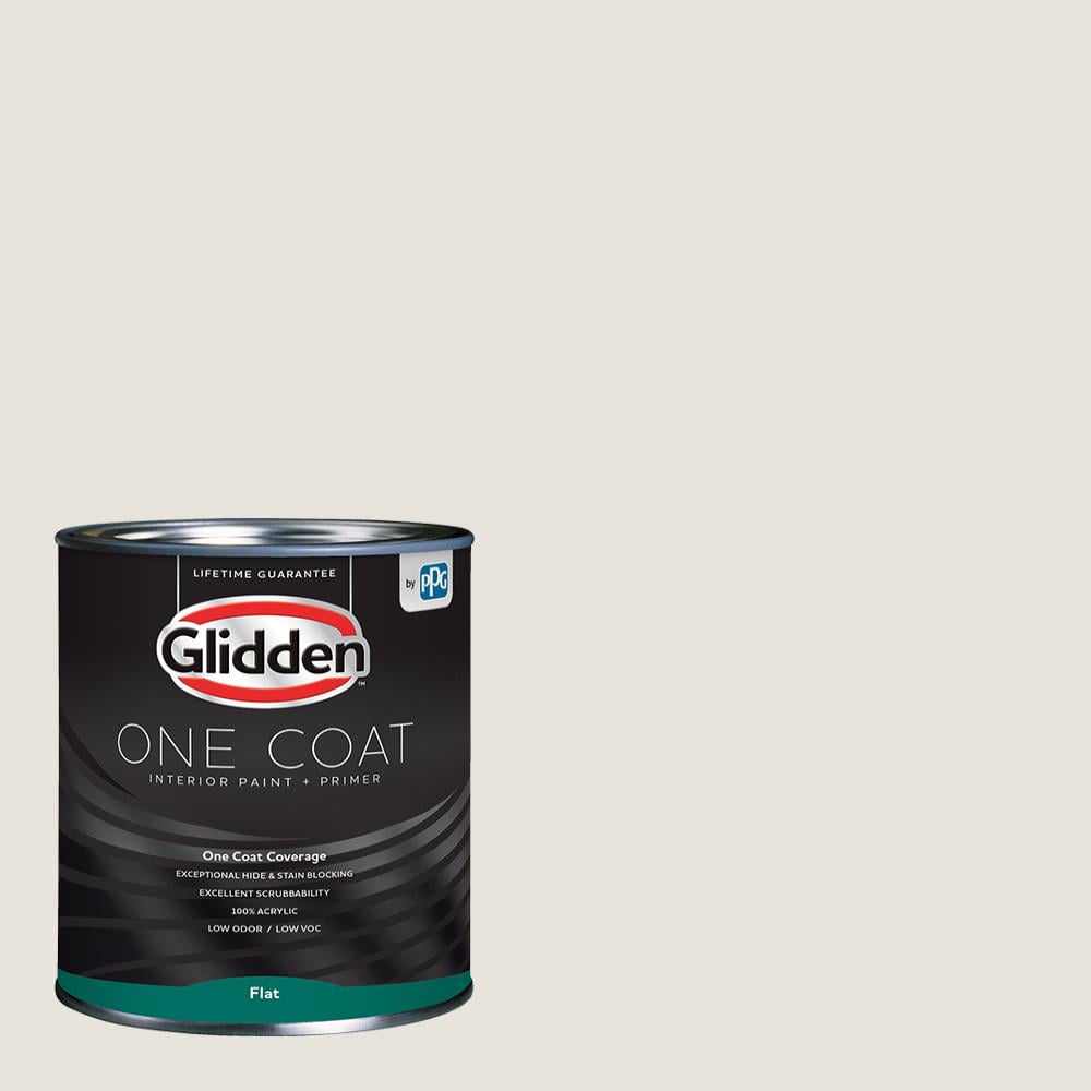 Glidden One Coat Interior Paint and Primer, Mountain Gray / Gray, 1