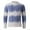 Blue, variant on Knit Mens Sweaters Mock Neck Long Sleeve Pullover Pink Winter Fashion Fall Sweaters Men Shirts L