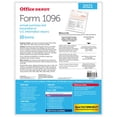 thumbnail image 2 of Office Depot® Brand 1096 Laser Tax Forms, 1-Part, 8-1/2" x 11", Pack Of 10 Forms, 2 of 4