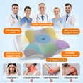thumbnail image 3 of Pomerol Butterfly Contour Memory Foam Pillow for Neck Pain Relief, Washable Cooling Cover, 1-Pack, 3 of 8