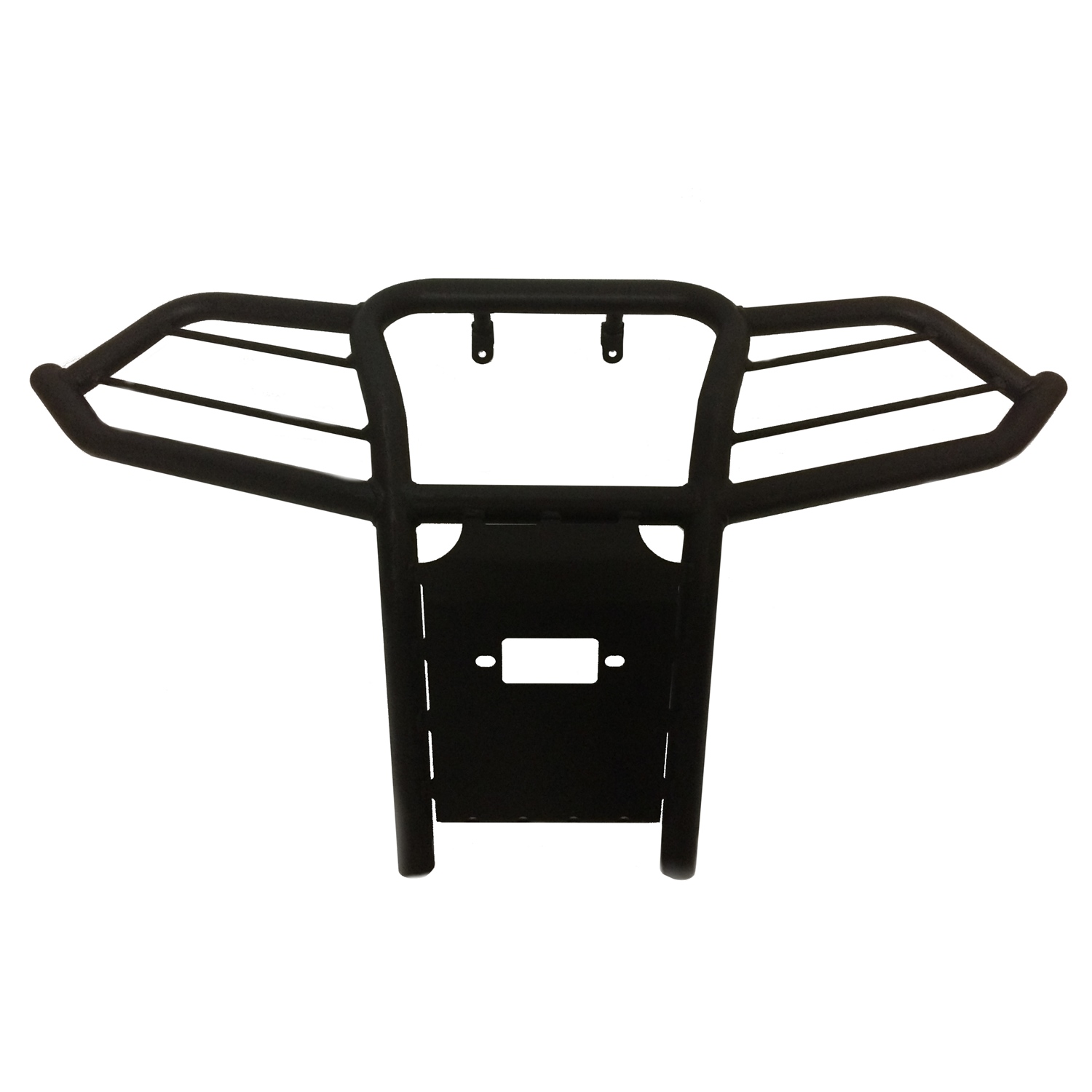 Bison 166146T ATV Front Bumper Wrinkle Black Yamaha Grizzly Kodiak 700