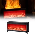 thumbnail image 1 of CJiaWei Simulation Of Flame Fireplace Air Humidifier Home Bedroom Heavy Fog Automatic Fragrance Desktop Aromatherapy Machine, 1 of 5