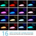 thumbnail image 3 of 2 Pack Toilet Night Lights with Motion Activated Sensor,16-Color Changing LED Inside Bowl Nightlight, Cool Stuff for Bathroom Accessories Decor, Unique Gadts Men and Kids Brithday Gifts, 3 of 4
