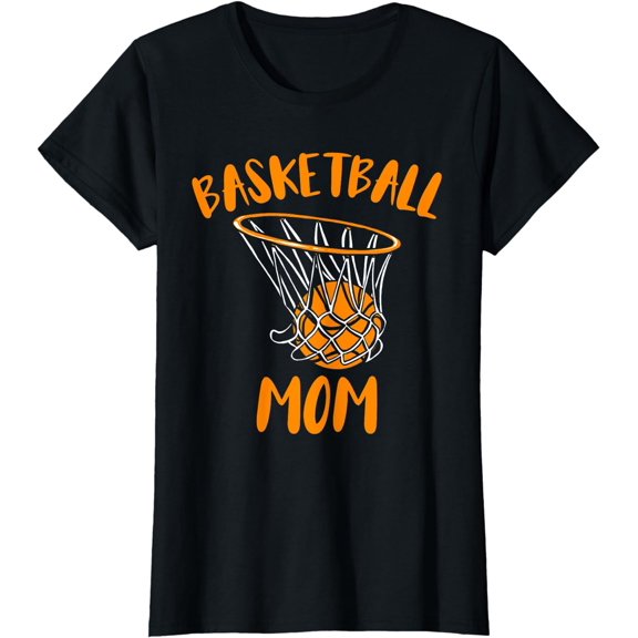 Womens Mother's Day Basketball Mom T-Shirt